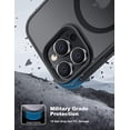 thumbnail image 3 of Funda de teléfono Tigowos para iPhone 15 Pro Max con MagSafe Black, 3 of 7