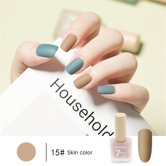 Nail Polish - Long Lasting No‑Bake Quick Dry Matte Nail Polish, Nail Polish Easter Mother'S Day Nail Care Makeup Organizers