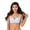 Light Blue, variant on Lace Bras for Women Wire-Free Balconette Comfortable Breathable Bra Lightly Lined Everyday Bra Plus Size Black