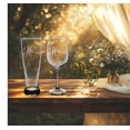 thumbnail image 6 of C&M Personal Gifts His and Hers 23 oz Beer Glass and 19 oz Wine Glass Set of 2 -Weddings- Anniversaries - Engagements - Couple Gift, 6 of 6