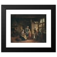 thumbnail image 2 of Julius Weyde 18x15 Black Modern Framed Museum Art Print Titled - The Letter (1855), 2 of 5
