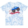 thumbnail image 3 of Inktastic Happy Valentine's Day-monster Truck Boys or Girls Toddler T-Shirt, 3 of 5
