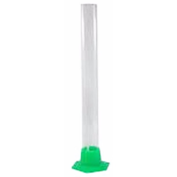 Glass Hydrometer Test Jar 10" With Plastic Base