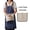 Blue, variant on HonorHut Kitchen Apron Waterproof Striped Pinafore with 2 Removable Hand Towels Baking Cooking Apron Cross Back Chef Pinny for Women Men Blue