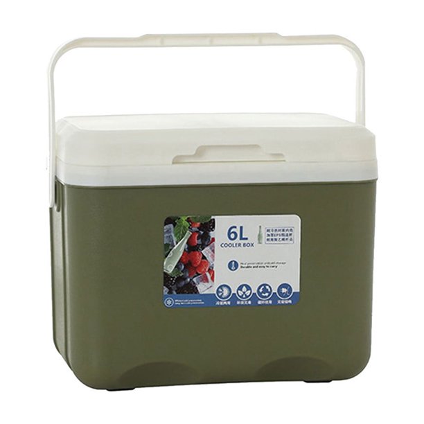 Pisexur Batería de cocina Nevera portátil con aislamiento a prueba de fugas, rígida para exteriores, que conserva el hielo hasta 3 días, ideal para playa, camping, ta para la cocina del hogar