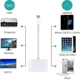 thumbnail image 3 of Hdmi Adapter, Hdmi Adapter For Iphone 1080p Lightning Digital Av Adapter, Hdmi Sync Screen Hdmi Connector For Iphone & Ipa High Quality, 3 of 4