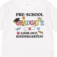 thumbnail image 4 of Inktastic Pre-school Graduate Look Out, Kindergarten Boys or Girls Long Sleeve Toddler T-Shirt, 4 of 5