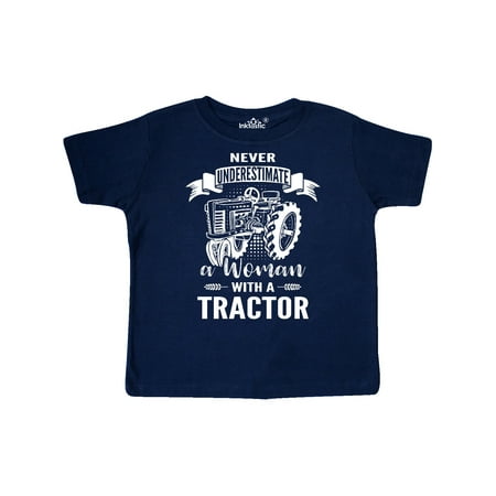 

Inktastic Tractor Woman Gift Toddler Toddler Girl T-Shirt
