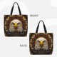 thumbnail image 2 of Easygdp Vintage Pattern Bald Eagle Bolsa Tote para Mujer, Bolso de Hombro para Trabajo, Playa, Viajes, Compras y Supermercado, 2 of 7