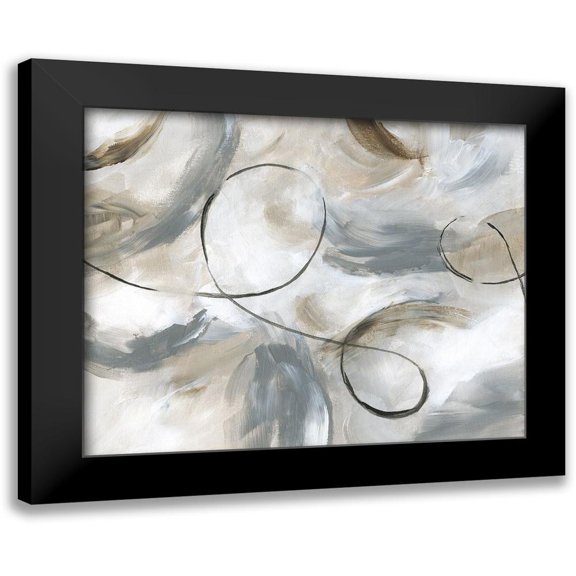 Nan 14x12 Black Modern Framed Museum Art Print Titled - Staccato