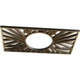 thumbnail image 2 of 20"W x 10"H x 7 3/8"ID x 1/2"P Hoover Architectural Grade PVC Pierced Ceiling Medallion, Antiqued Bronze, 2 of 10
