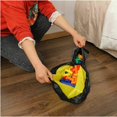 thumbnail image 5 of Organizador de juguetes de alfombra de juego, almohadilla de juego de bolsa de juguetes, base de almacenamiento de juguetes para bebés, bolsa de almacenamiento de juguetes plegable, almacenamiento plegable para niños, alfombra (s) de juego azul marino para niños esquí esquí Gafas de esquí, 5 of 5