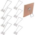 thumbnail image 1 of 12pcs 2 Styles Cadre Photo Chevalet Dos Support Fer Cadre Photo Support Fer Chevalet Cadre Photo, 1 of 5