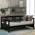 thumbnail image 4 of Modern Solid Wood Daybed, Multifunctional, Twin Size, Espresso (Previous SKU: WF191899AAP), 4 of 5