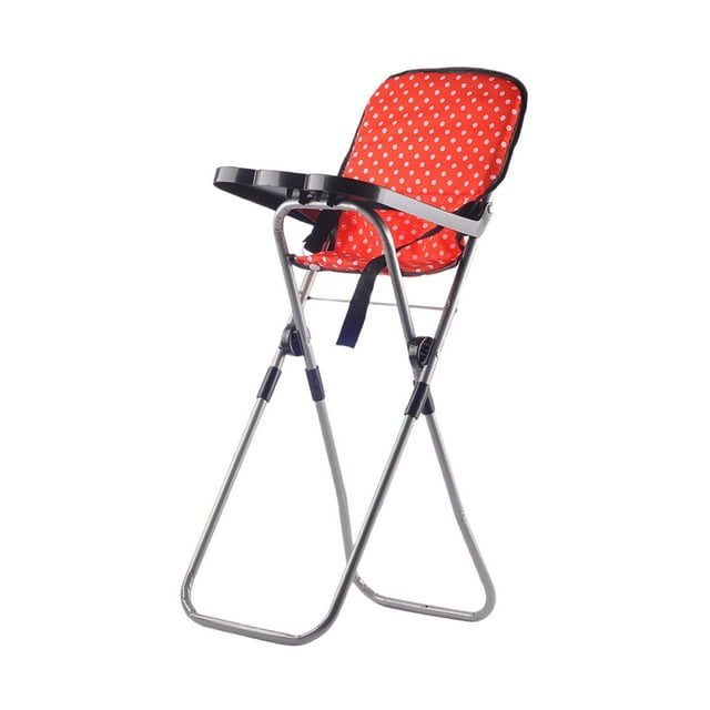 Accesorios para muebles de Casa de muñecas Salvador silla de comedor roja