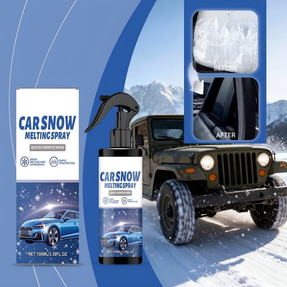 BANIRO Snow and Ice Melter with Calcium Magnesium Acetate Formula and Fast-Action,Reliable Ice Melt Pet Safe and Salt for Snow for Concrete Driveway Sidewalk Use