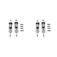thumbnail image 4 of paramount Lot de 2 Amortisseurs Modification Pièces de Rechange Accessoires pour WLtoys 124018 124016 124017 Argent 2Ensemble, 4 of 6