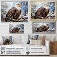 thumbnail image 4 of Designart "The Prismatic Majesty Of The Bold Eagle IV" Animals Eagle Wall Decor, 4 of 7