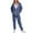Navy, variant on RYRJJ Sweatsuits for Women Set 2 Piece Outfits Oversized Full Zip Hoodie Jacket Sweatshirt Jogger Sweatpants Tracksuit Matching Sets(Khaki,3XL)