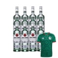 thumbnail image 1 of 12 Ron Bacardi Carta Blanca 980 ml + Jersey Verde, 1 of 3