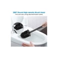 thumbnail image 3 of Escobillero de pared de acero inoxidable (negro), longitud del cepillo 35,5 cm AxsfsaD5h, 3 of 5