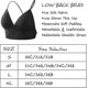 thumbnail image 1 of Low Back Bras For Women Wire-free U-shaped Backless Bra With Spaghetti Strap Convertible Sleep BraletteM, 1 of 3