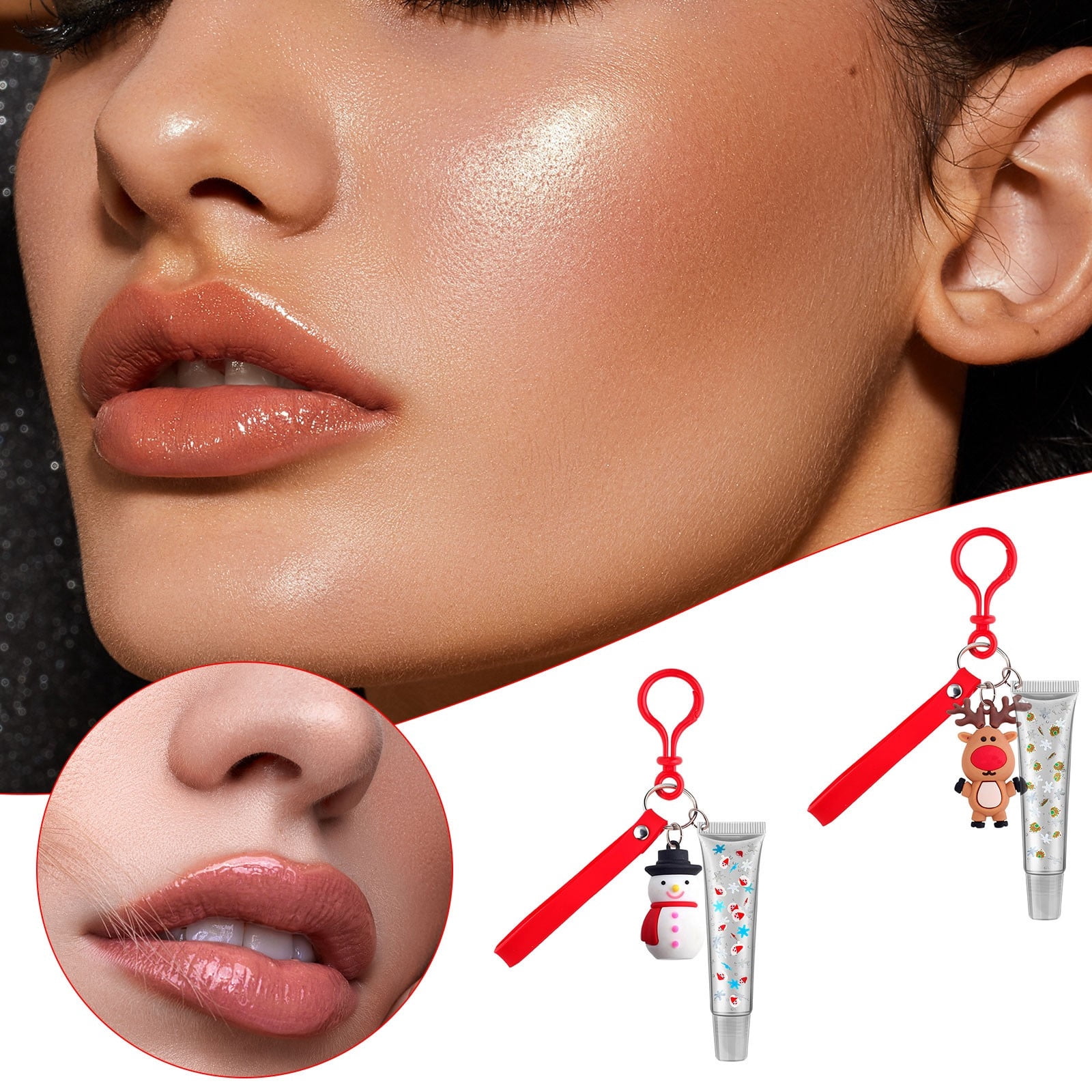 Lip Glosses for Kids at Age 7-8 Lipstick en Tinted Oil Lip Gloss Kits with Lip Liner Lip Plumping Lip Gloss 2 Face Flavo Lip Gloss for Women Baby Gloss Lip Gloss Plumper Clear Base Lip Gloss Girls
