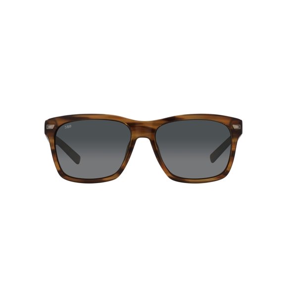 Costa Del Mar Mens Aransas Round Sunglasses, Salt Marsh/Grey Gradient Polarized 580G, 58 mm