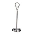 thumbnail image 1 of 1/2/3/5 Stainless Table Number Holder Sign Holder Photo Stand For, 1 of 4