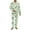 Cactus Aloe Beige, variant on Merry Christmas Gingerbread Man Santa Claus Mens Polyester Pajama Set with Pockets, Long Sleeve Button Down Pajama Set for Men, Men's Sleepwear, Notch Collar Casual Loungewear, M