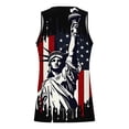 thumbnail image 4 of GaThRRgYP Independence Day Tee Shirt Mens,white blouse clearance,Men's Print Tank Top Casual Sports Sleeveless Round Neck T-shirt Tank Top Multicolor XL, 4 of 4