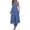 Blue, variant on VBARHMQRT Pant Sets Women 2 Piece Outfits Formal Casual Hanging Neck Sleeveless Solid Color Backless Loose Top High Waist Pants Suit Wide Leg Pant Set Women Two Piece Pants Sets for Women Dressy