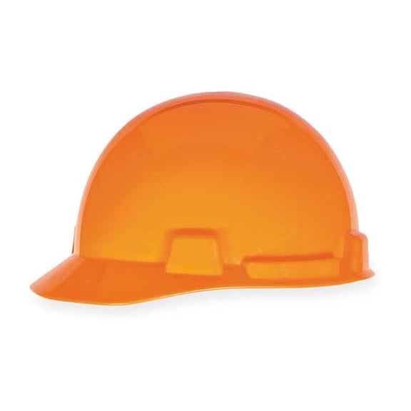 Msa Safety Hard Hat,Type 1, Class E,Hi-Vis Orange 10074077