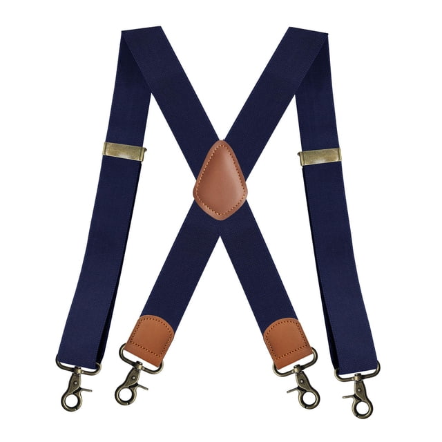Tirantes para hombre con 4 ganchos a presión, tirantes informales resistentes para pantalones grandes y altos, tirantes para fiesta de disfraces, , Fernando tirantes para hombre
