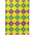 thumbnail image 2 of Mardi Gras Print Tablecloth Rectangle Colorful Table Cloth Large Square Table Cover for Dining Kitchen Party 60"x108" Decor Gift, 2 of 7