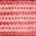 thumbnail image 1 of Ahgly Company Indoor Square Abstract Red Contemporary Area Rugs, 6' Square, 1 of 4