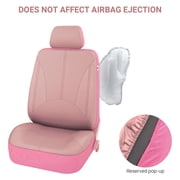 OTOEZ Universal PU Car Seat Cover Breathable 5 Seats Leather Full Set Waterproof Cushion for Sedan SUV Truck