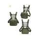 thumbnail image 4 of Mochila Chalecos Tacticos Campañas Pecho De Bolsa Lab.G, Verde Militar, 4 of 4