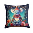 thumbnail image 2 of Koala Christmas Fabric Decorative Pillow 14 in x 14 in, 2 of 2