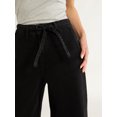 thumbnail image 6 of Free Assembly Women’s Belted Wide Leg Trouser Jeans, 31” Inseam, Sizes 0-22, 6 of 6