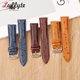 thumbnail image 3 of Correa De Reloj De Cuero Genuino Con Patrón De Avestruz 18 Mm 20 22 Banda Pulsera Correas De Liberación Rápida, 3 of 4