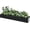 Black Open Base, variant on 20" Square Metal Planter Box with Drainage Holes Rounded Corners, Modern Heavy Duty Steel Raised Garden Bed, Complete Snap-On Kit for Patio, Balcony, Garden Decor