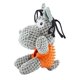 thumbnail image 4 of Dog Squeaky Toy Interactive Teeth Cleaning Anxiety Relief Plush Toy Natural Rubber Chew Puzzle Leakage Food Snuffle Toy for Puppy Small Middle, 4 of 5