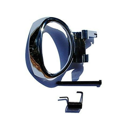 Interior Door Handle Driver Side (interior inside driver side left hand chrome door handle replacement for chevrolet chevy hhr 2006 2007 2008 2009 2010)