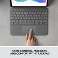 Logitech Folio Touch iPad Keyboard Case with Trackpad and Smart