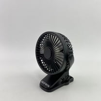 DRIFWINElectric fans,Small Clip on Fan, 2 Speeds USB Fan Powerful PersonalDesktop Table Fan, Clip & USBDesk Fan with Sturdy Clamp, 360° Rotate UltraQuiet operation (Black)