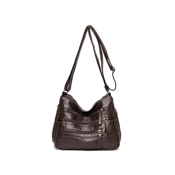 Minnieouse Bolso de diseñador lujoso para amantes de la moda y creadores de tendencias 2023 Bolsos cruzados imprescindibles para mujeres Bolsas de mensajero y de hombro marron oscuro 1