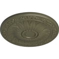 thumbnail image 3 of Ekena Millwork 20 1/4"OD x 1 1/2"P Lunel Ceiling Medallion (Fits Canopies up to 3 3/4"), Hand-Painted Painted Turtle, 3 of 6