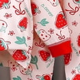 thumbnail image 5 of Xyant Kids Pajamas Girls Cotton Sleepwear Pjs Sets Toddler 2 Piece Long Sleeve Print Jammies, Size 5-6 Years, 5 of 5