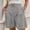 006Gray, variant on Generic Womens Shorts Dressy Wide Leg Summer Shorts High Waisted Tailored Pleated Business Casual Work Trouser Shorts